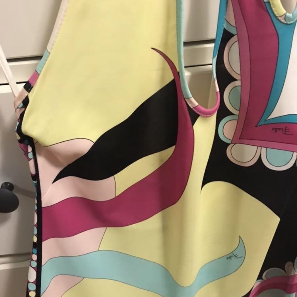 Emilio Pucci halter neck tank top - size 6